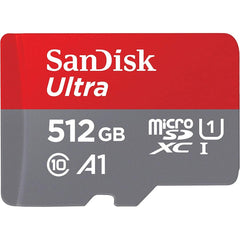 Sandisk 512gb Ultra Microsdxc Uhs I Memory Card Up To 150 Mb/s C10, U1, Full Hd, A1, Micro Sd Card - CompuMe