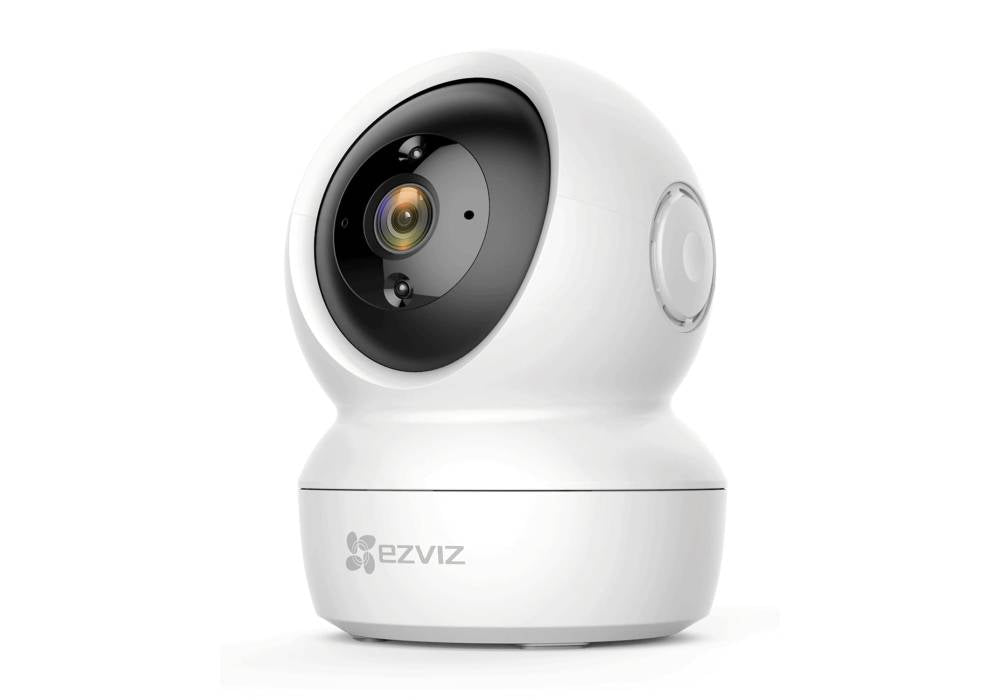 EZVIZ H6c G1 2K Indoor Pan & Tilt Wi-Fi Security Camera (CS-H6c-R105-1J4WF), Intelligent Surveillance Camera with Night Vision Works with Alexa & Google Home
