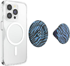 Phone Grip for MagSafe, Magnetic Holder, Phone Stand, Blue - Zed