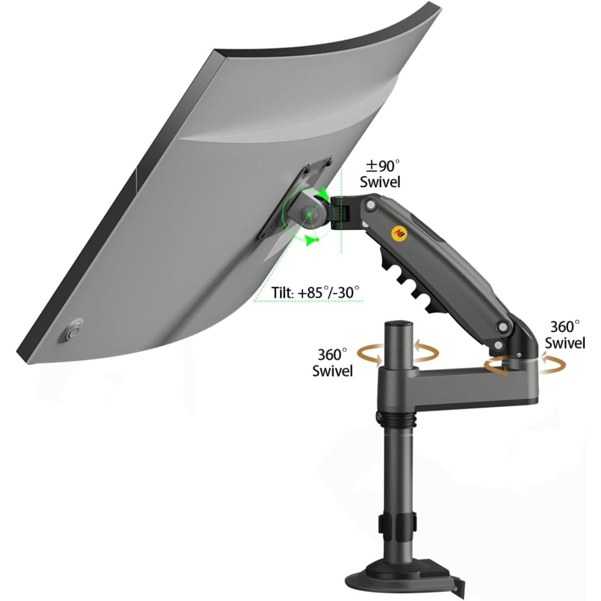 North Bayou Vesa monitor for display setup