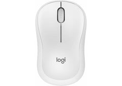 Logitech M240 Silent Bluetooth Mouse, Wireless, Compact, Portable, Smooth Tracking, 18-Month Battery, for Windows, macOS, ChromeOS, Compatible with PC, Mac, Laptop, Tablets - Off White