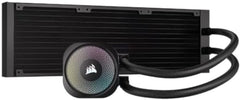 Nautilus 360 RS ARGB Liquid CPU Cooler – 360mm AIO – Low-Noise – Direct Motherboard Connection – Daisy-Chain – Intel LGA 1851/1700, AMD AM5/AM4 – 3X RS120 ARGB Fans Included – Black