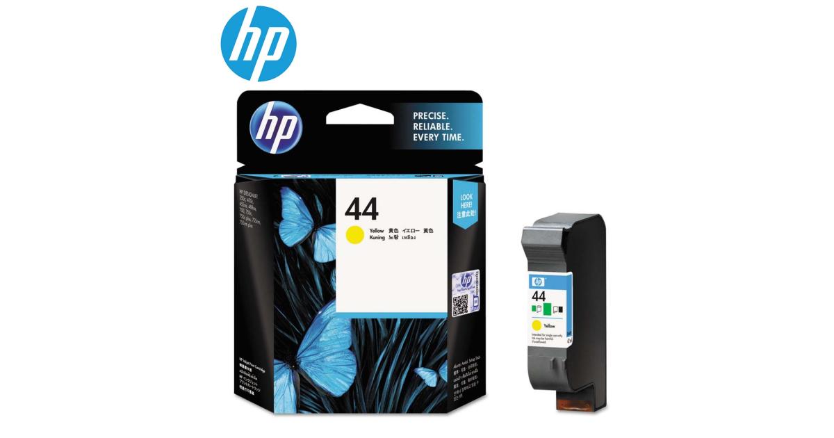 HP 51644Y (44) Yellow Ink Cartridge (Original) - CompuMe