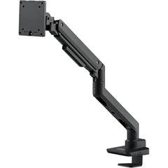SilverStone ARM14B (Black) Single Monitor Arm w/ Heavy-Duty Gas Spring Design & Versatile Adjustability, For Monitors Up To 49" Size & 20kg Weight, VESA Mounting Interface Standard (MIS), 100mm x 100mm / 75mm x 75 mm Mounting Hole | SST-ARM14