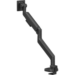 SilverStone ARM15B (Black) Single Monitor Arm w/ Heavy-Duty Gas Spring Design & Versatile Adjustability, For Monitors Up To 57" Size & 27kg Weight, VESA Mounting Interface Standard (MIS), 100mm x 100mm / 75mm x 75 mm Mounting Hole | SST-ARM15