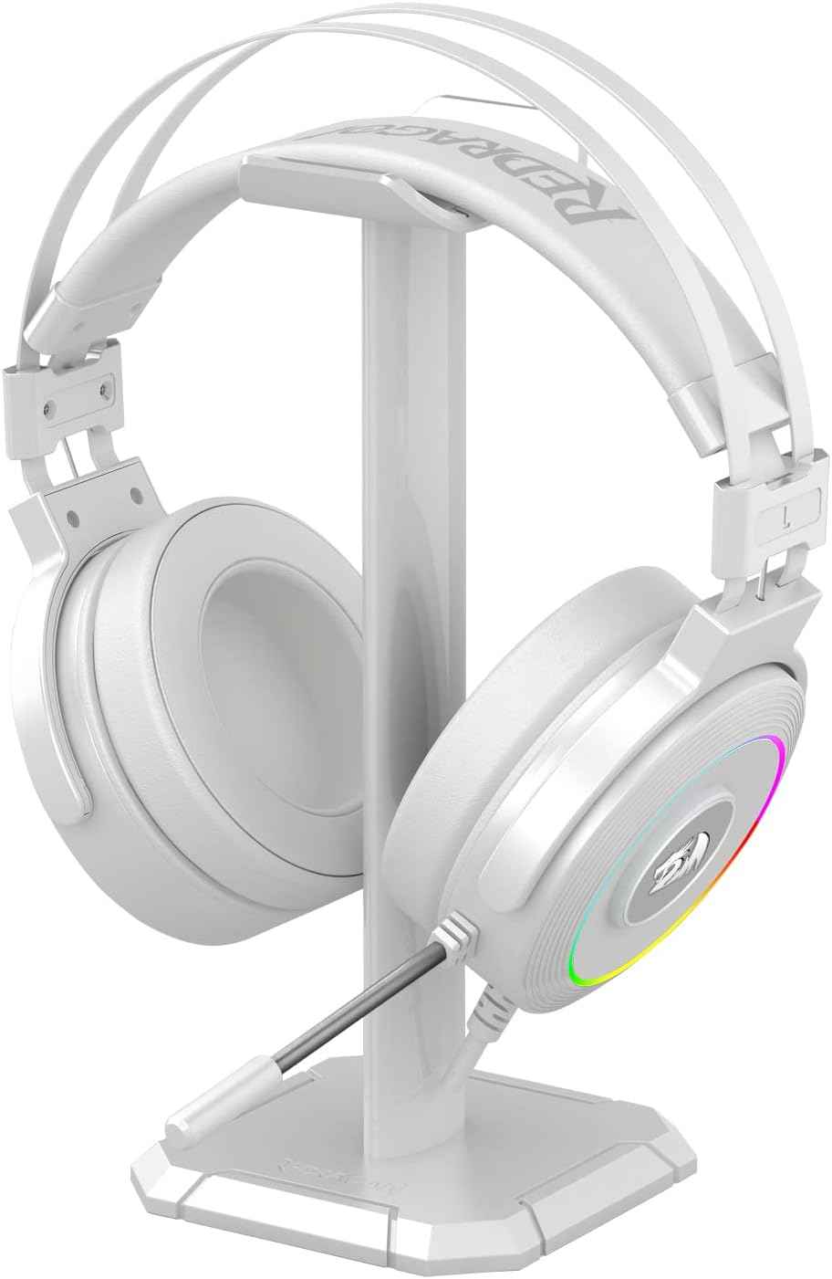 Redragon LAMIA 2 H320 white, USB RGB Gaming Headset w/stand
