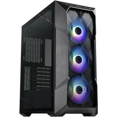 COOLER MASTER MASTERBOX TD500 MESH V2 (Black) ARGB Mid Tower Tempered Glass Gaming Case w/ 3 x120mm ARGB Fan & USB Type C | TD500V2-KGNN-S00 | - CompuMe