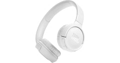 JBL Tune 520BT - Wireless On-Ear Headphones, Up to 57H Battery Life and Speed Charge, Lightweight, Comfortable and Foldable Design, Hands-Free Calls with Voice Aware (White)
