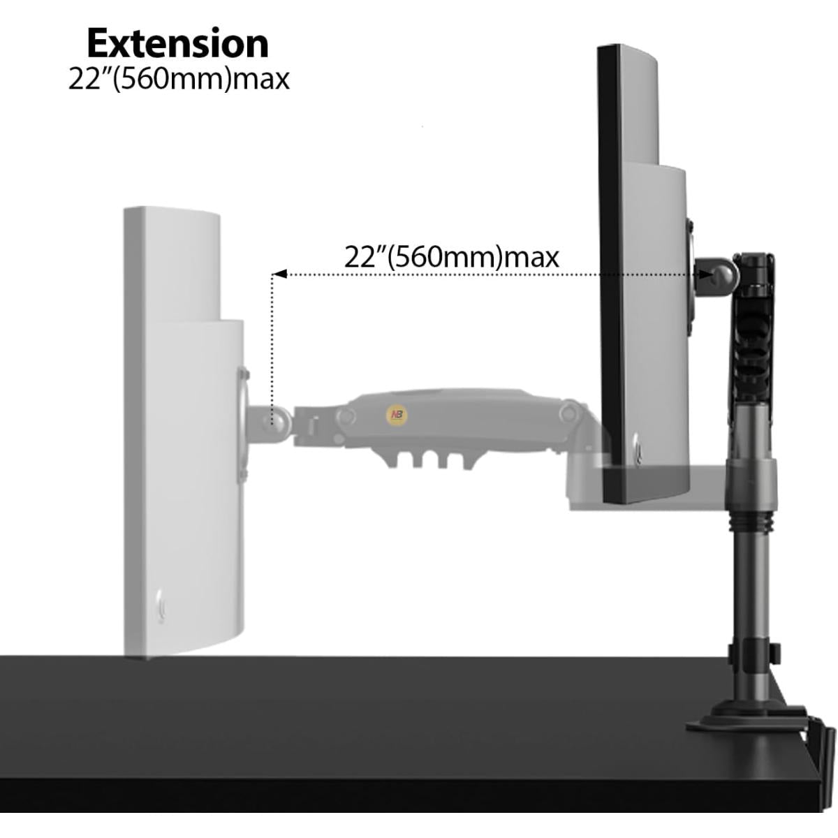 North Bayou Vesa monitor for display setup