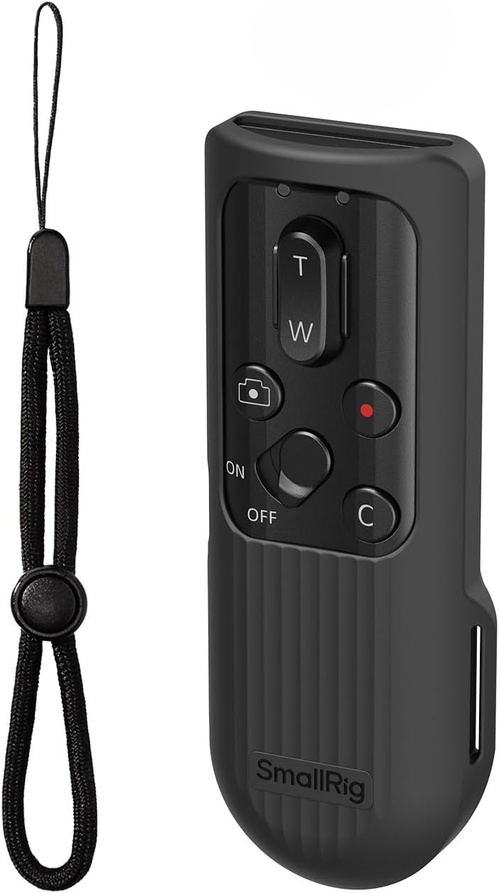 Camera Remote Control Wireless Shutter Commander for Sony for Canon for Nikon Camera, fits for A7 IV, A7R V, A7R IV, A7R III, A7S III, A6700, FX3, A7CR, A7C II, ZV-E10, R5, R6, R7, R8-5207