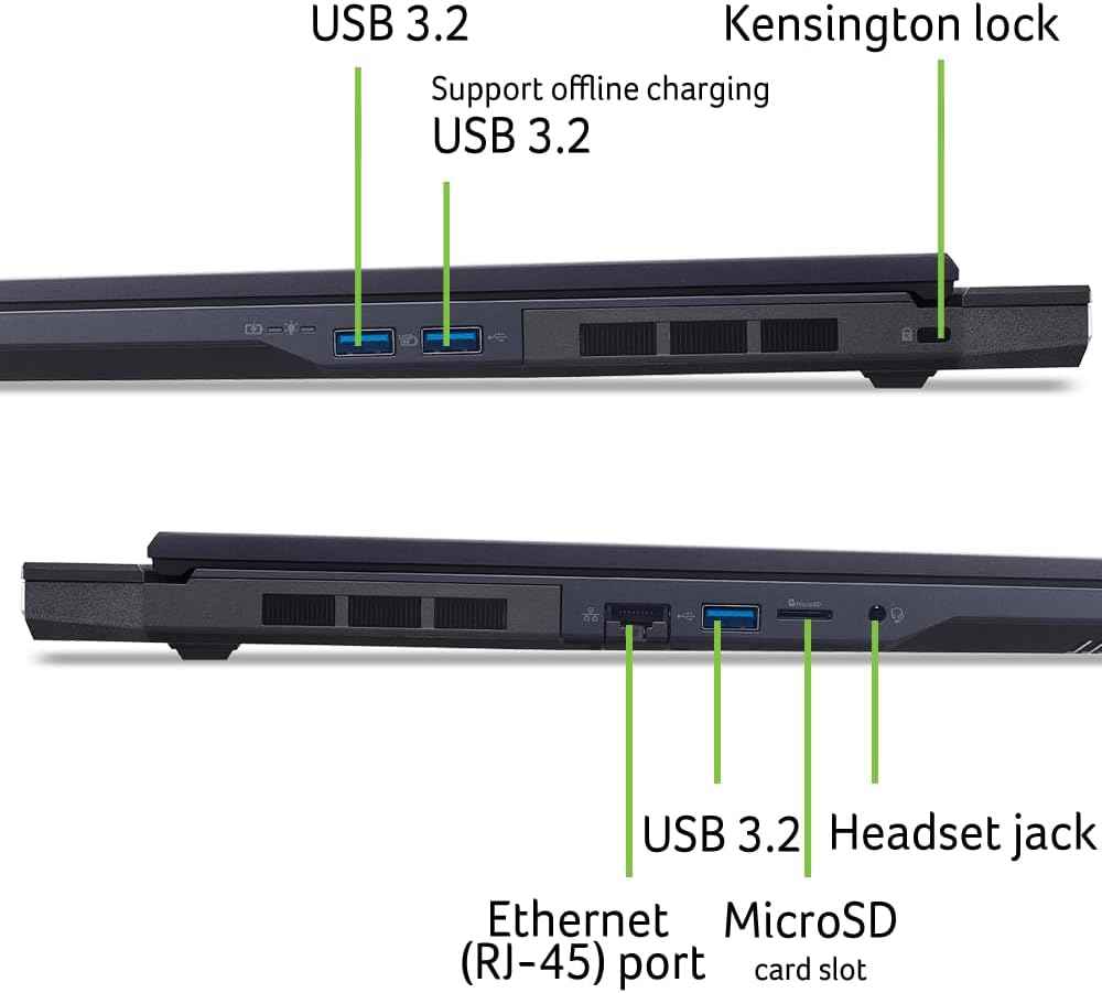 ACER PHN18 - 72 - 9474 laptop for portable computing