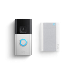 Battery Doorbell Plus | Head-to-Toe HD+ Video, motion detection & alerts, and Two-Way Talk (2023 release) with Ring Chime Pro