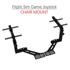EG STARTS 2 Pack Chair Mount Hotas Mount Joystick Mount Compatible Logitech X52/X52 Pro/X56/X56 Rhino Hotas, Thrustmaster T. Flight Hotas/T.16000M FCS/TCA Officer Pack Airbus Edition, VKB Hotas Mount