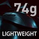 MSI Clutch GM41 Lightweight Wireless Gaming Mouse & Charging Dock, 20,000 DPI, 60M Omron Switches, Fast-Charging 80Hr Battery, RGB Mystic Light, 6 Programmable Buttons