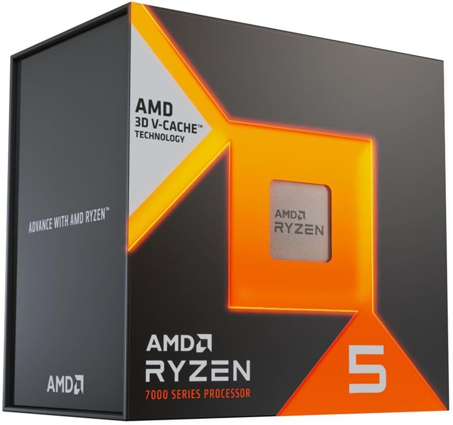 RYZEN 5 7600X3D Raphael AM5 4.1GHZ 6-CORE Boxed Processor - HEATSINK NOT Included