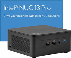 NUC 13 Pro Kit NUC13ANHi5 Tall Mini Business Desktop Computer, 13th Gen Intel 12-Core i5-1340P up to 4.6GHz, 16GB DDR4 RAM, 512GB PCIe SSD, WiFi 6, Bluetooth 5.3, Windows 11 Pro, AZ-XUT