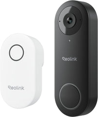Video Doorbell WiFi Camera - Wired 2K Outdoor, 5G&2.4G WiFi, 4:3 Wide View Angle, Smart Detection, Local Storage, No Subscription Front Door Home Security, Customized Reolink Chime