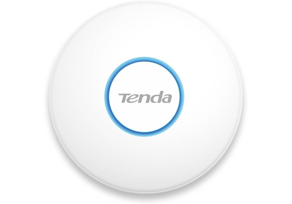 Tenda i27 – AX3000 Wi‑Fi 6 Ceiling Access Point, 3000Mbps Dual‑Band, 160MHz Bandwidth, MU‑MIMO & OFDMA, 254 Clients, 400m² Coverage, WPA3 Security, PoE 802.3at