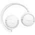 JBL Tune 670NC - Adaptive Noise Cancelling with Smart Ambient Wireless On-Ear Headphones, Up to 70H Battery Life with Speed Charge, Lightweight, Comfortable and Foldable Design (White)