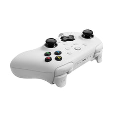 8BitDo Ultimate 2 Wireless Controller for Windows PC, Apple, Steam & Android, Gaming Controller with TMR Joysticks, Hall/Tactile Triggers, Motion Control, RGB Fire Ring, 1000Hz Polling Rate, White