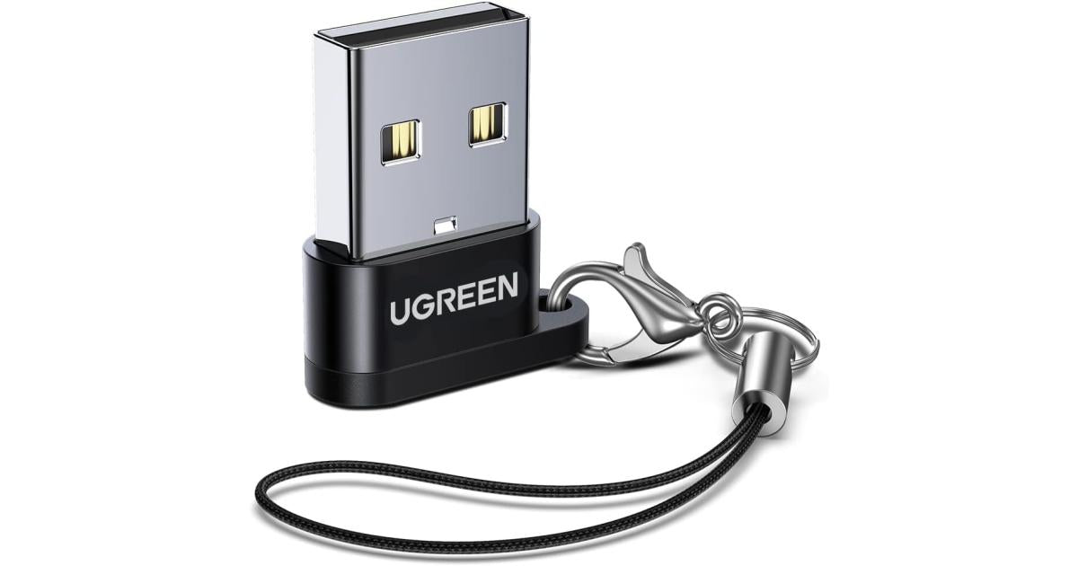 UGREEN USB male to female adapter for device connectivity