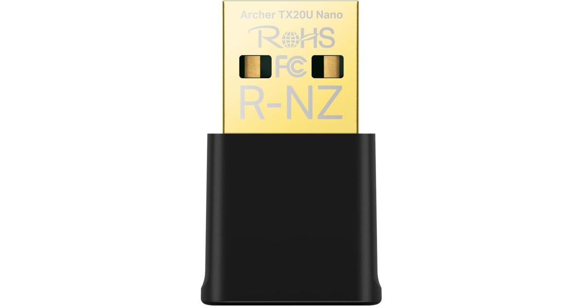 TP-Link Nano USB WiFi 6 Adapter for PC(Archer TX20U Nano) - AX1800 2.4G/5G Dual-Band Wireless Network Transceiver Adapter for Desktop PC, OFDMA, MU-MIMO, WPA3, Travel Size, Supports Windows 11/10