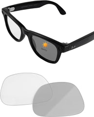 Transitions Lenses for Ray - Ban Meta Wayfarer RW4008 & Gen 2 RW4012 Large (53 - 22)
