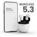 HiFuture OlymBuds3 Comfort Fit Wireless Earbuds, Up to 25Hrs Playtime, IPX5 Waterproof, Comfort Fit, 6MM Driver, Powerful Bass, Light weight, Smart Touch Controls, AI Voice Assistant
