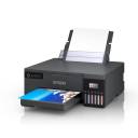 Epson EcoTank L8050 6-color Color A4 10x15cm Borderless photo with 5.760 x 1.440 DPI Resolution Inkjet 22 ppm Printer for Business Setup, Print On DVD Disk & ID Card