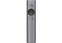 Logitech Spotlight Presentation Remote – Advanced Digital Pointer, Bluetooth & USB Connectivity, Motion Sensor Control, 30m Range, Rechargeable Battery, Slate