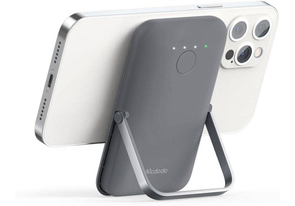 Mcdodo Magsafe MC-7050 Magnetic Power Bank, 20 W, 5000 mAh (Grey)