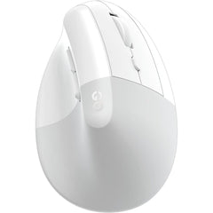 Fantech Comfy W195R Vertical Ergonomic Wireless Mouse – Silent Clicks, 2.4GHz & Bluetooth, Office & Home Use (White) | W195R |