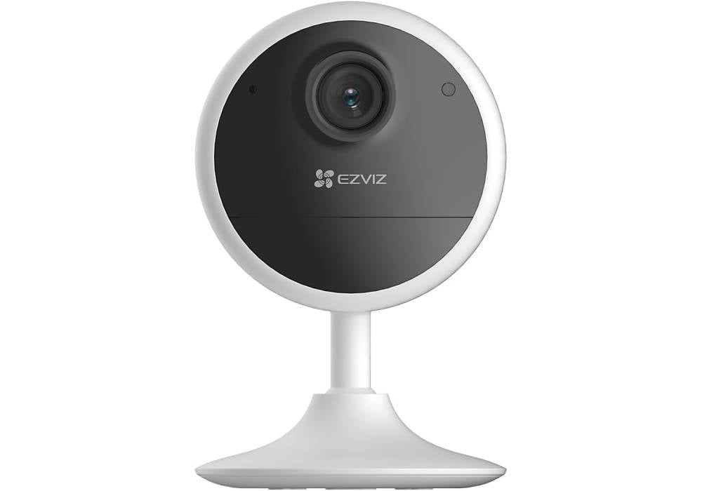EZVIZ CB1 1080p Indoor Wi-Fi Smart Home Battery Security Camera (CS-CB1-R100-1K2WF), 512GB Storage No Subscription, Alexa Google Compatible, No Plug-in, App Control, Motion & Human Detection, Night Vision, Two Way Audio - CB1