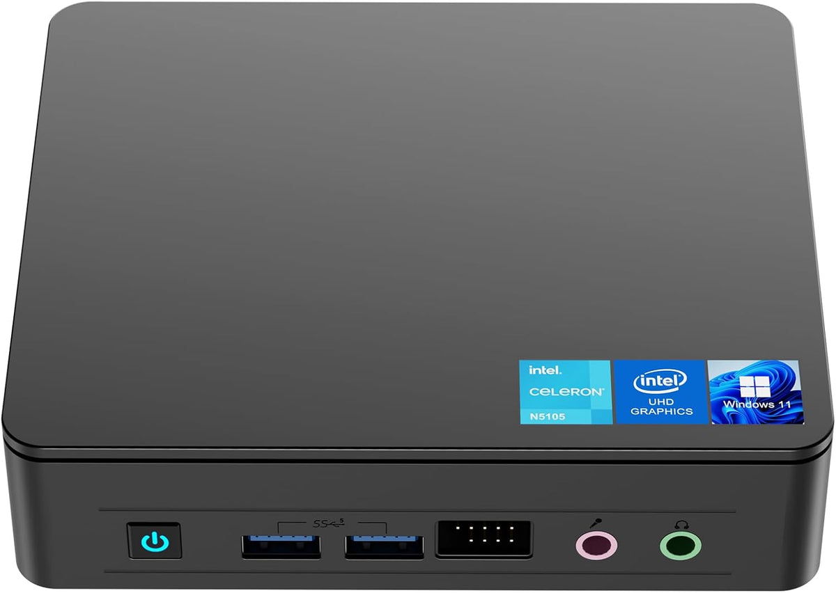 Mini pc, Intel Nuc 11 Mini Computer, Intel N5105, 2.9 GHz Burst, 4 cores, 4 Threads, Intel UHD Graphics, 8GB RAM, 256GB SSD, Windows 11 Pro
