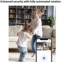 EZVIZ H6C Pro 4K Indoor Pan & Tilt Wi-Fi Security Camera, (CS-H6C-R200-8H8WFL) Ultra HD Resolution, 360-Degree Panoramic Coverage, AI-Powered Human/Vehicle Shape Detection, Color Night Vision, Two-Way Talk