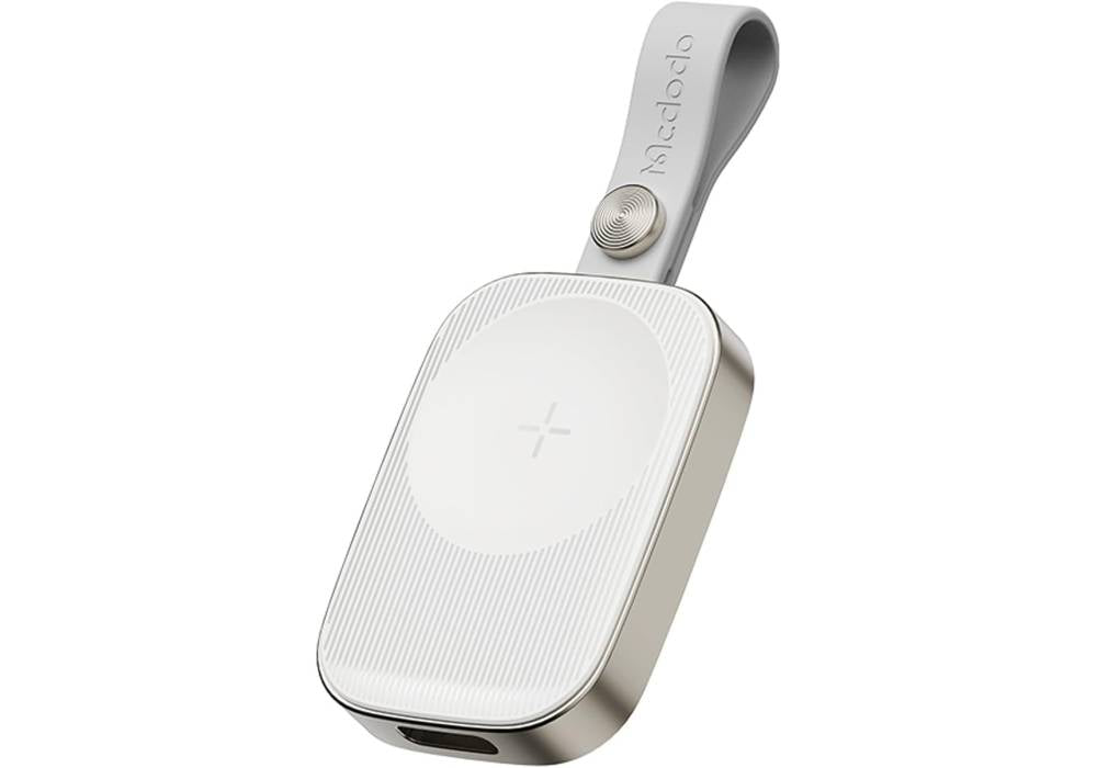 Mcdodo Apple Magnetic Charger for Watch, USB-C to Magnetic Wireless Charger, Up to 3.5 W Output, Powerful Magnetic, Just Place Charger, Translucent Design, Zinc Alloy Material, Wireless