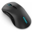 Lenovo Legion M600 RGB Wireless Gaming Mouse – 16,000 DPI, 9 Programmable Buttons, 200-Hour Battery Life, 50-Million Clicks Durability – Ambidextrous Computer Mouse (Black)