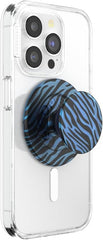 Phone Grip for MagSafe, Magnetic Holder, Phone Stand, Blue - Zed