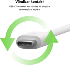 Belkin BoostCharge USB-C Wall Charger 20W, USB-C PD certified with PPS + 1M USB-C to USB-CCable