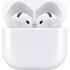 Apple AirPods 4 Wireless Earbuds, Bluetooth Headphones, Personalized Spatial Audio, Sweat and Water Resistant, USB-C Charging Case, H2 Chip, Up to 30 Hours of Battery Life, Effortless Setup for iPhone