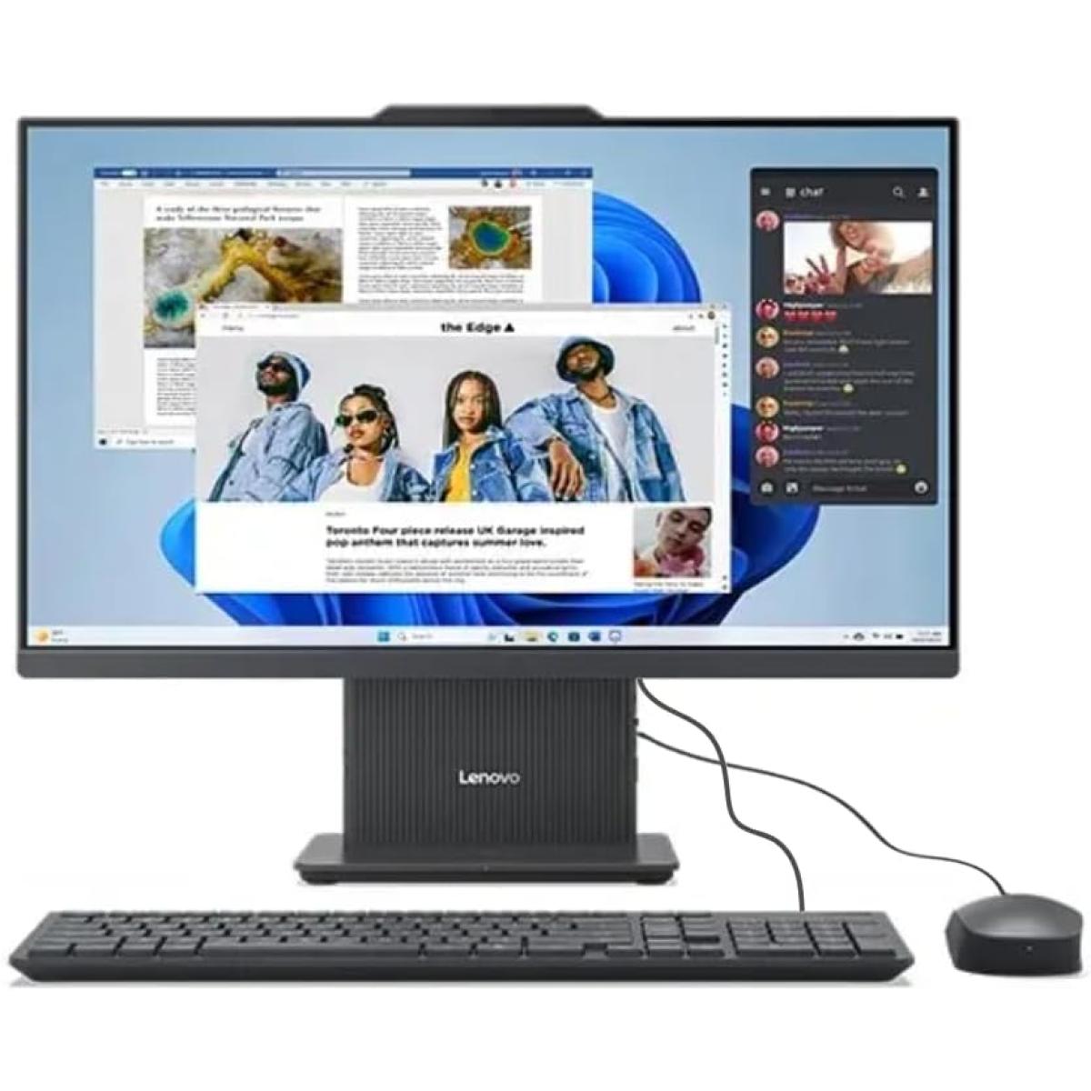 Lenovo IdeaCentre AIO 3 24IRH9 All-in-One PC 24" FHD IPS Non Touch 100Hz, 99% sRGB, 13th Gen Intel Core i7-13620H, Intel UHD Graphics, 8GB DDR5 RAM, 512GB M.2 PCIe NVME - Cloud Grey | F0HN00F2LK | - CompuMe