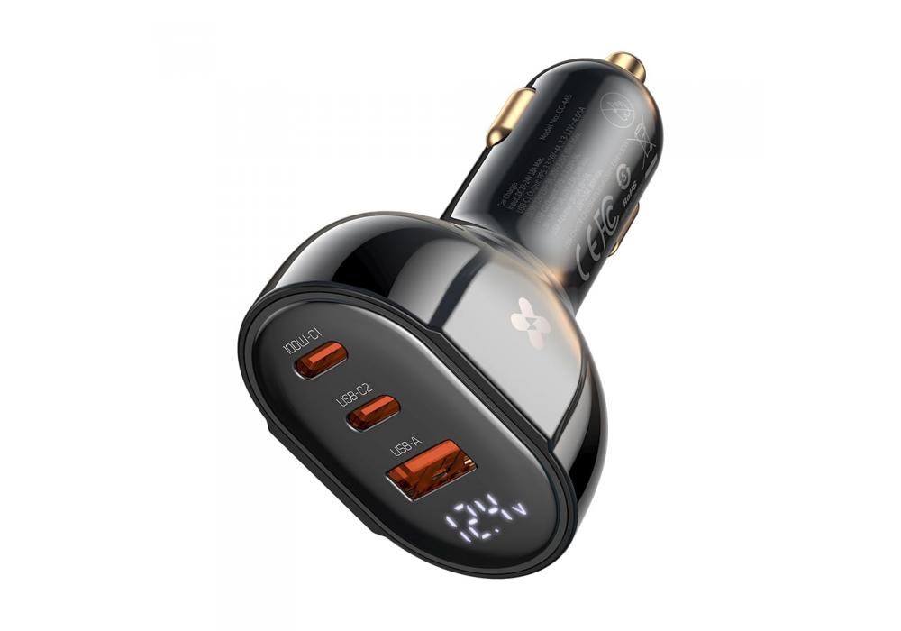 Mcdodo CC-4450 128W Digital Display 2C+1A PD Fast Car Charger