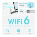 Tp-Link Archer Tx50Uh Ax3000 High Gain Wireless USB Adapter | 3000 Mbps Dual Band WiFi 6 | High Gain Antennas and Beamforming | USB 3.0 | Wpa3 | Ofdma and Mu-Mimo - Black