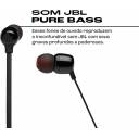 JBL Tune 125BT Wireless In-Ear Headphones, Pure Bass Sound, Lossless 5.0 Bluetooth, 16H Battery, Magnetic Cable, Multi-Point Connection, Voice Assistant, 3-Button Remote with Mic - Black