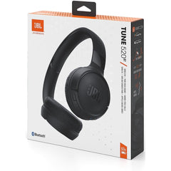 Jbl Tune 520bt Bluetooth 5.3 On Ear Headphones With Jbl Pure Bass Sound & Hands Free Calls 57 Hour Battery Life Black