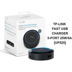 Tp Link Up525 25 W 5 Port Usb Charger (charge 65% Faster) - CompuMe