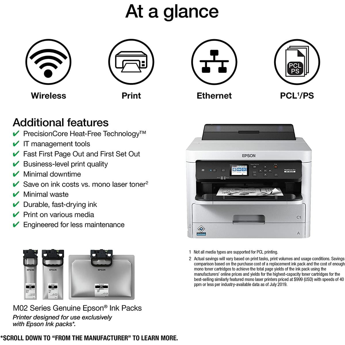 Epson Workforce Pro Wf M5299dw Workgroup Mono Duplex , Wireless & Network Epson Workforce Pro Wf M5299dw Workgroup Mono Duplex , Wireless & Network