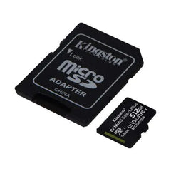 KINGSTON CANVAS SELECT PLUS 512GB microSD MEMORY CARD + SD ADAPTER - SDCS2