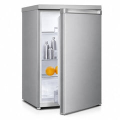 Metalux Mini Bar Refrigerator A+, Digital Inverter, No Frost, 90Lit, Silver - MDF1-11SX