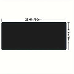 3XL Large Mouse Pad 120CM*60CM Rubber Base Non-Slip - Black